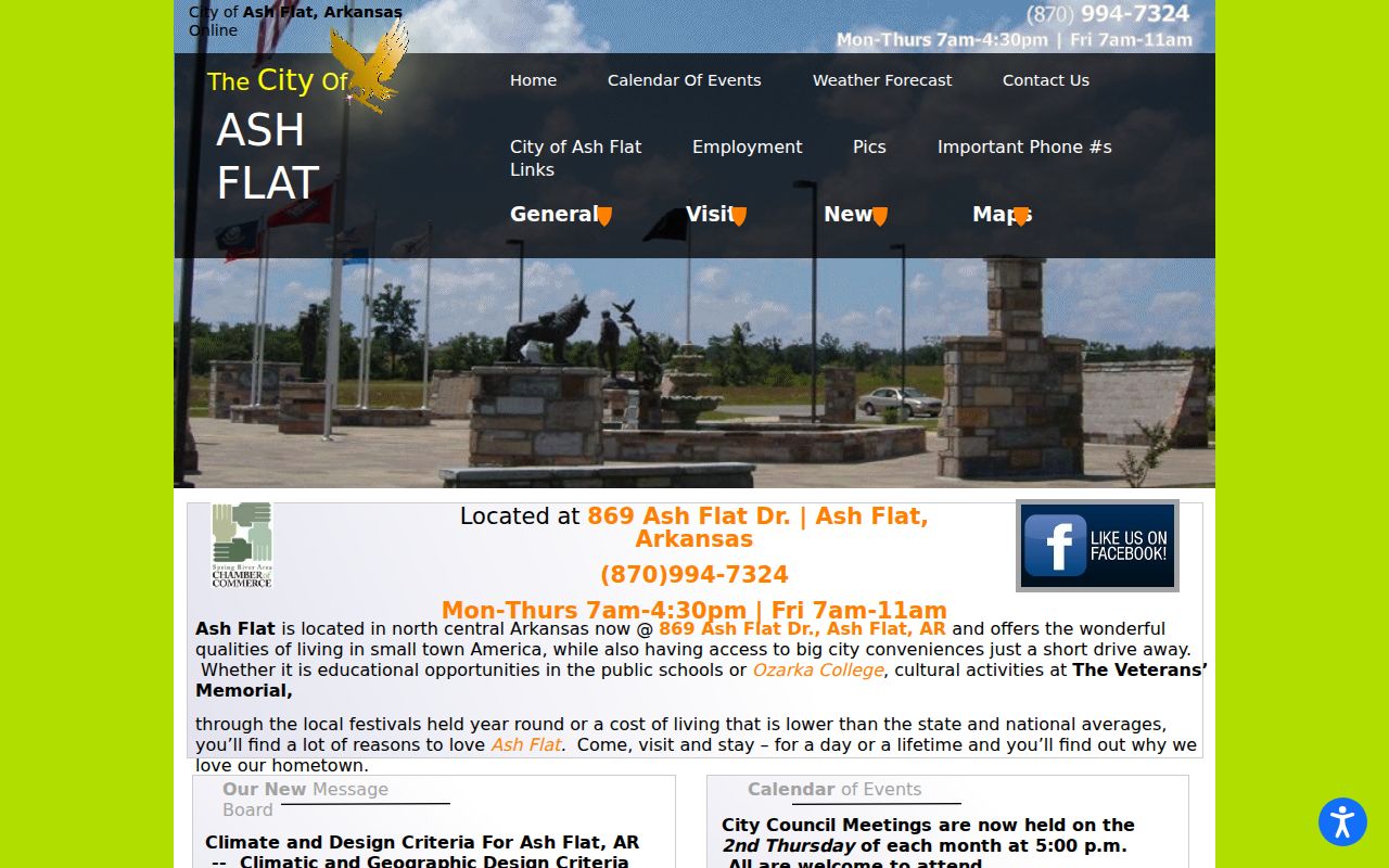 Official Ash Flat city source for court docket routing