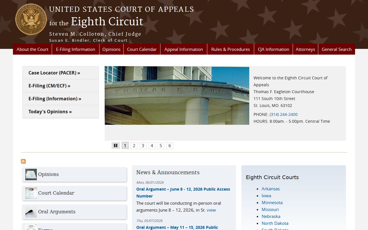 Fulton County criminal docket federal appellate court boundary