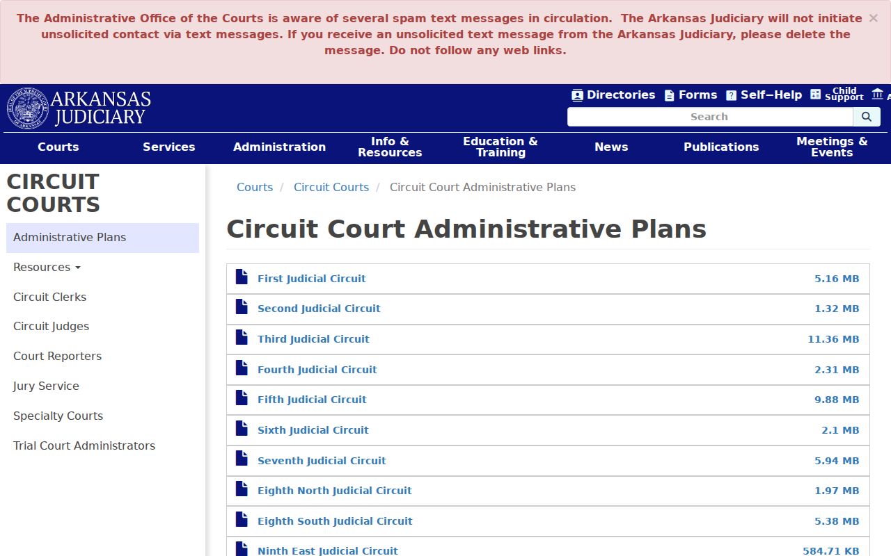 Fulton County court docket administrative plan directory