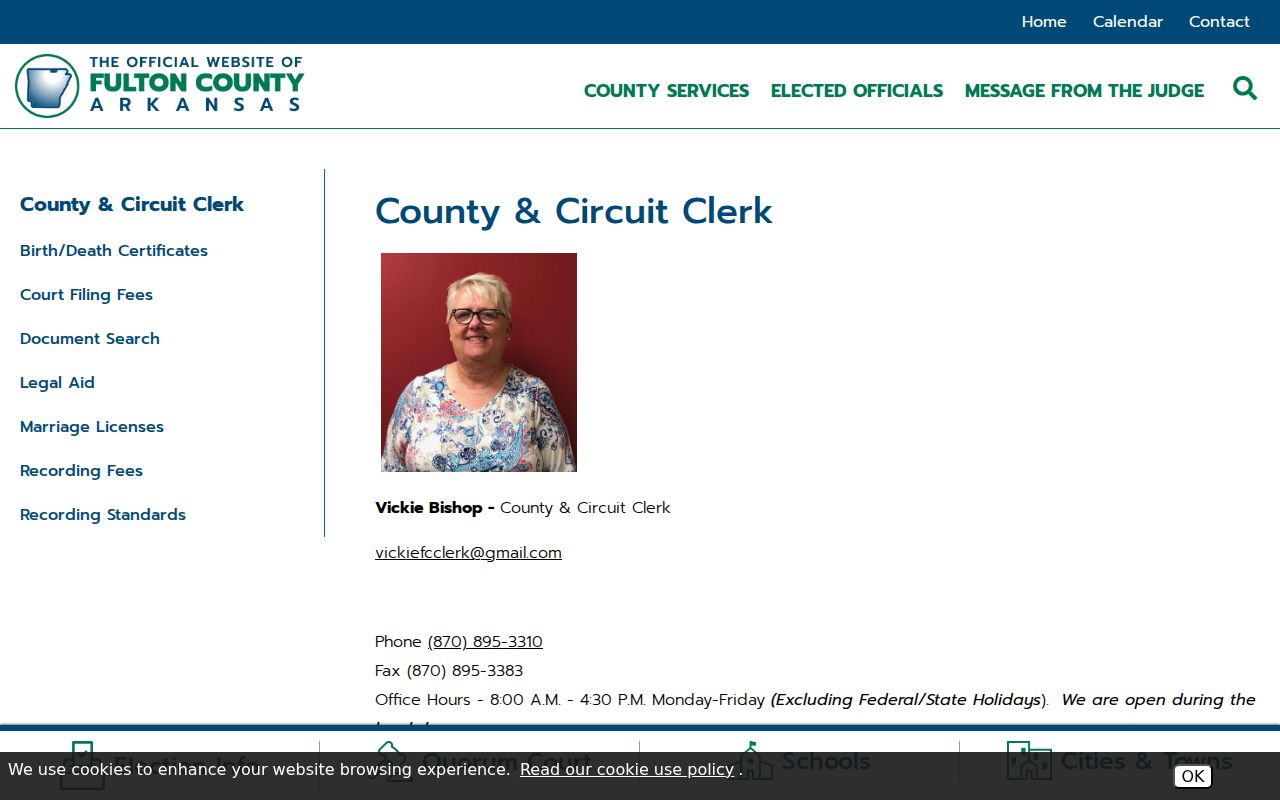 Fulton County court docket clerk duties and access page