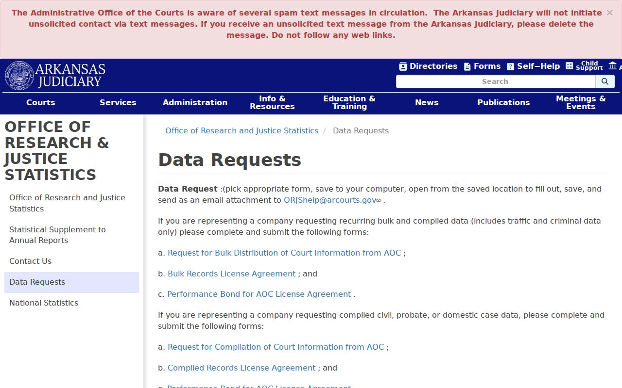Fulton County court records AOC compiled data choices