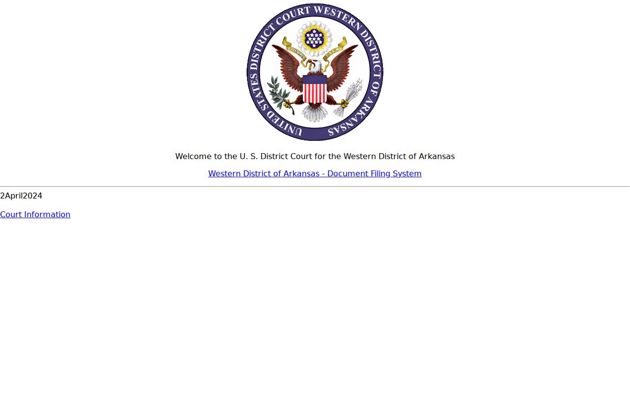 CM ECF filing source for Salem federal court dockets